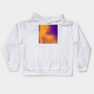 purple and orange gradient Kids Hoodie